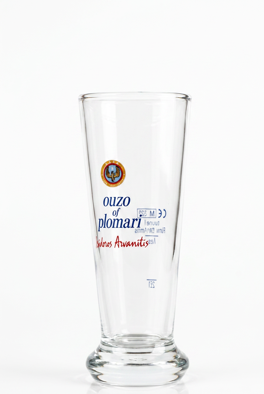 6x Plomari Ouzo Shotglas Gläser Set mit 2+4 cl Eichstrich für Gastro und pofessionellen Ausschank – Ansicht 5