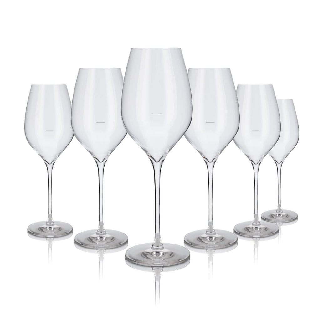 6x Pol Roger Champagner Glas 0,3l Kelch Flöte Stielglas Sekt Aperitif Gläser Set