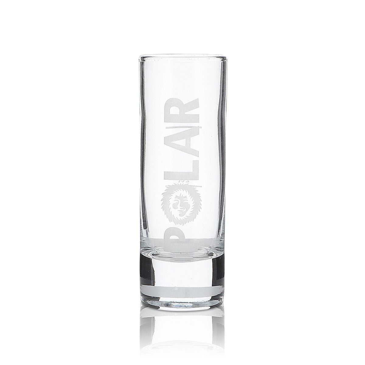 6x Polar Limes Vodka Glas Shotglas, Stamer, Kurzglas, weiß satiniert – Ansicht 2