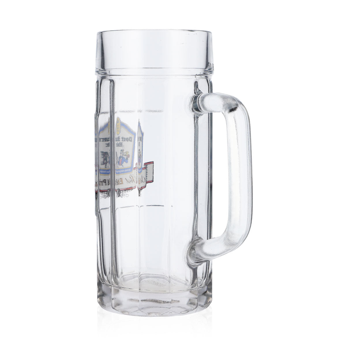 6x Post Brauerei Weiler Bier Glas Bierseidel 0,5l Krug Rastal Falkenstein – Ansicht 5