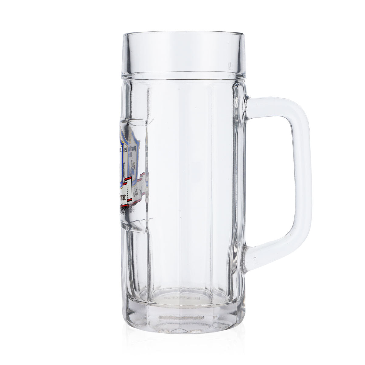 6x Post Brauerei Weiler Bier Glas Bierseidel 0,5l Krug Rastal Falkenstein – Ansicht 6