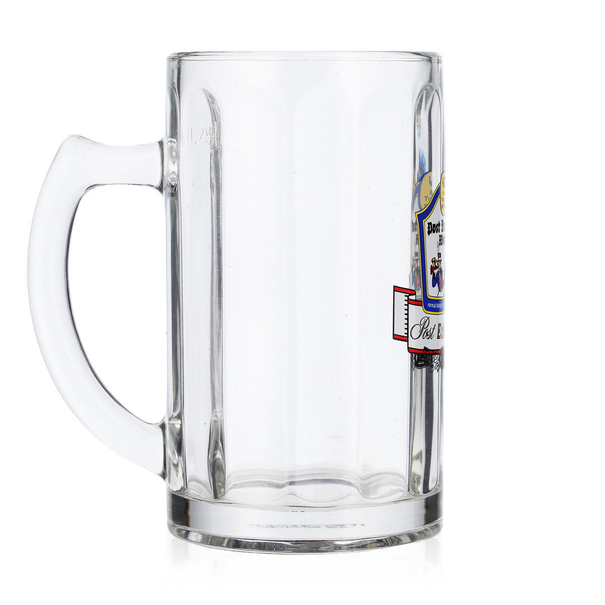6x Post Brauerei Weiler Bier Glas Gläser 0,25l Krug Seidel Rastal Glückauf – Ansicht 4