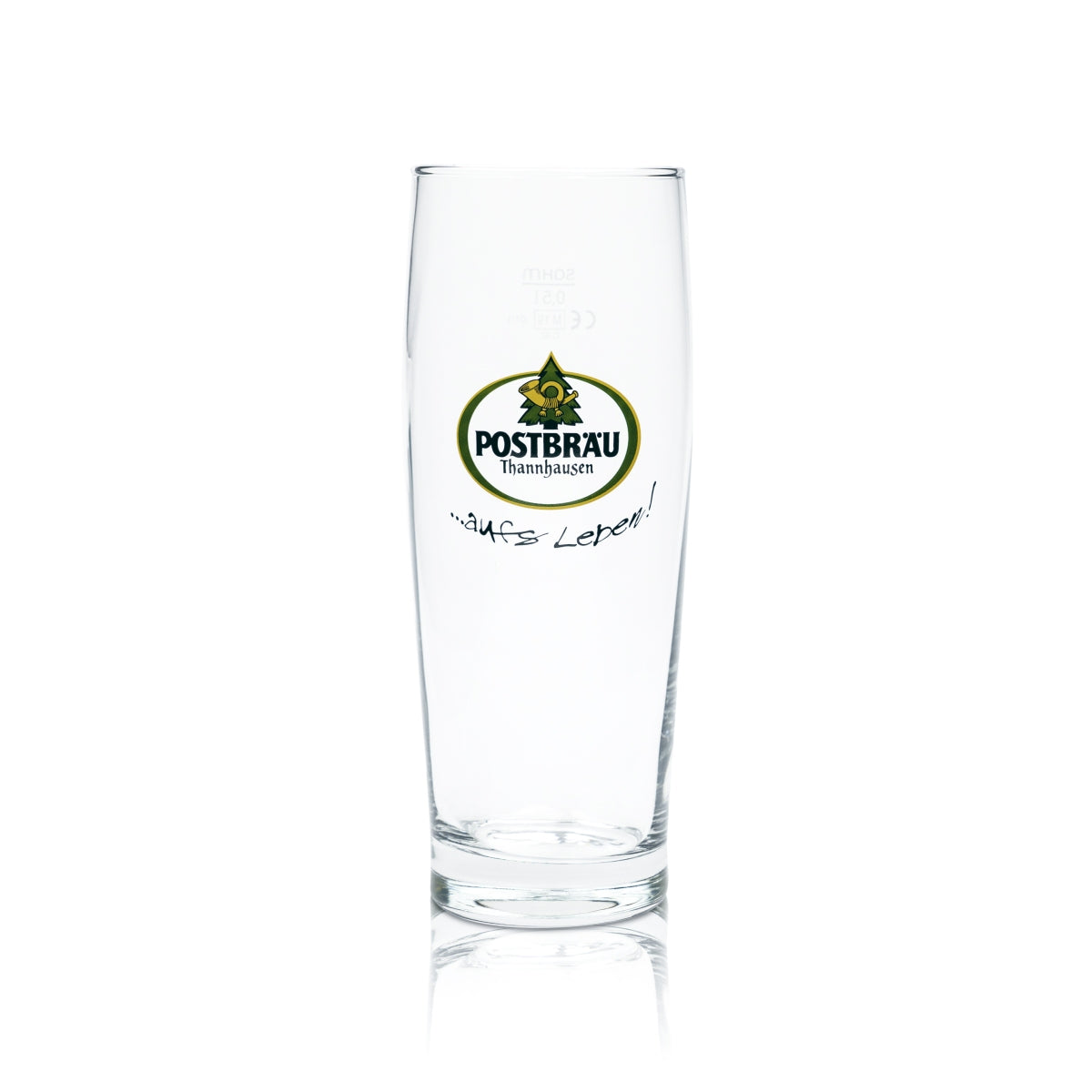 6x Postbräu Thannhausen Bier Glas 0,5l Willi Becher Trumpf Gläser Brauerei Beer – Ansicht 2