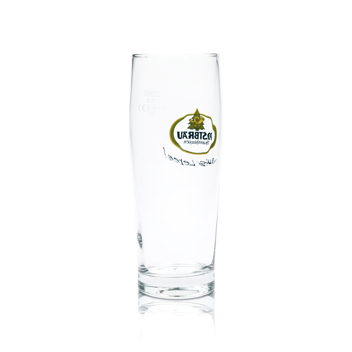 6x Postbräu Thannhausen Bier Glas 0,5l Willi Becher Trumpf Gläser Brauerei Beer – Ansicht 3