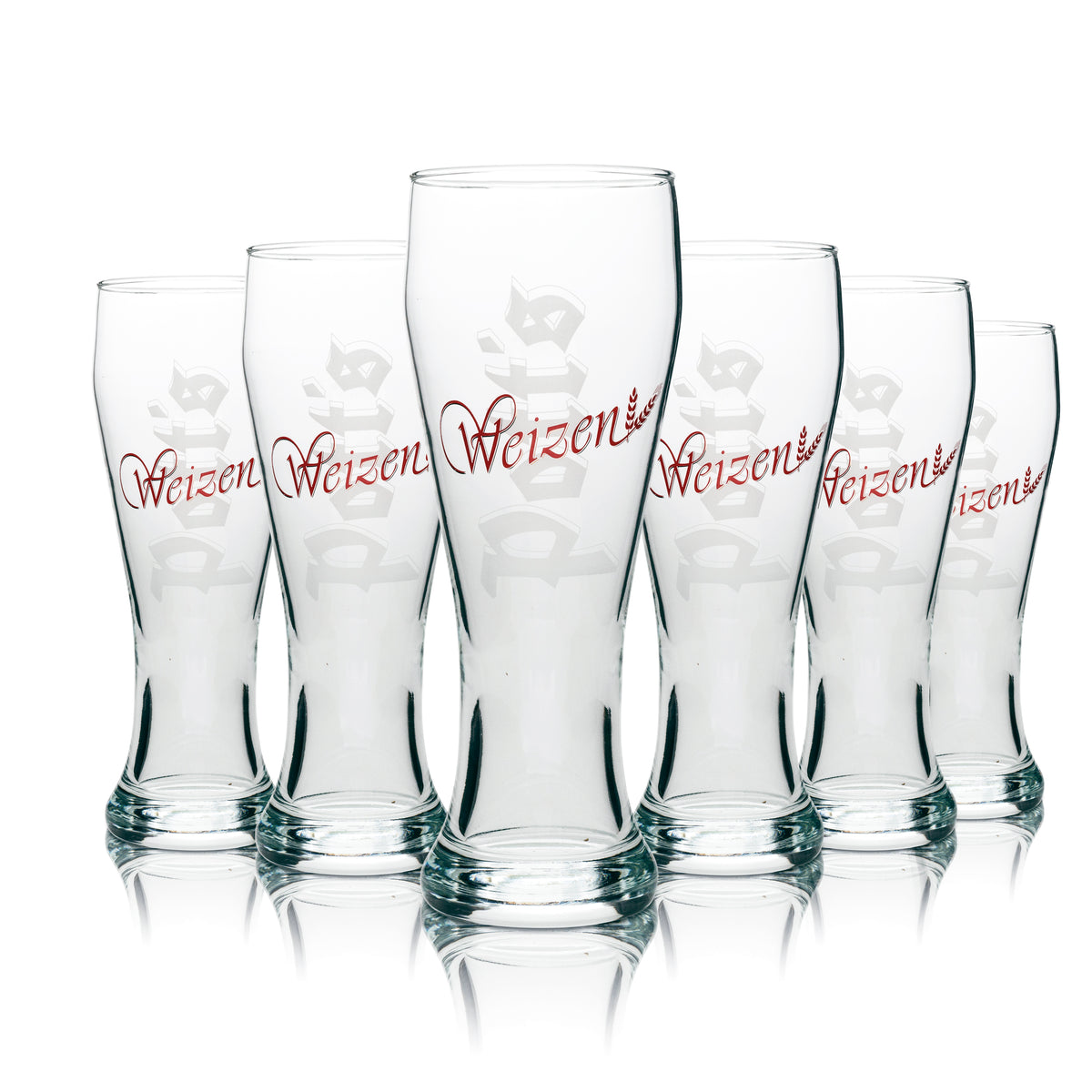 6x Potts Bier Glas 0,3l Weizen – Ansicht 4