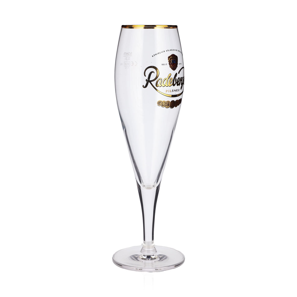 6x Radeberger Bier Glas 0,3l Pokal Pilsner Sahm Tulpe Bierglas – Ansicht 3