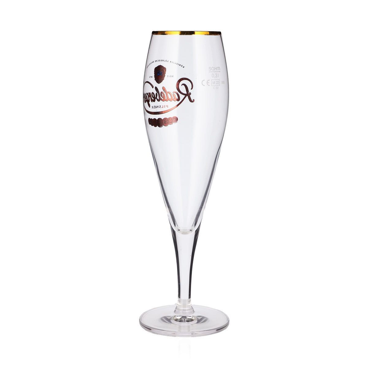 6x Radeberger Bier Glas 0,3l Pokal Pilsner Sahm Tulpe Bierglas – Ansicht 4