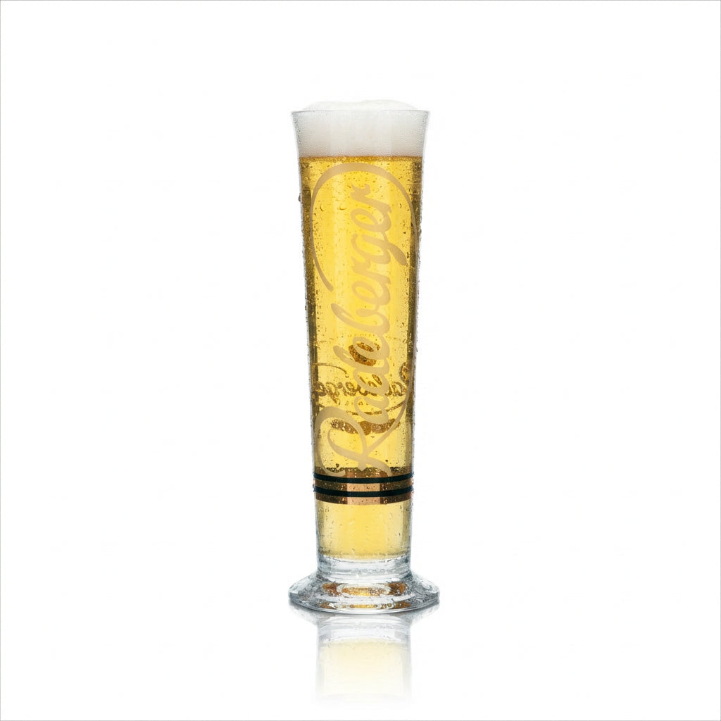 6x Radeberger Bier Glas 0,3l Pokal Stange Tulpe Beer Szene Gläser Pils Gastro – Ansicht 3