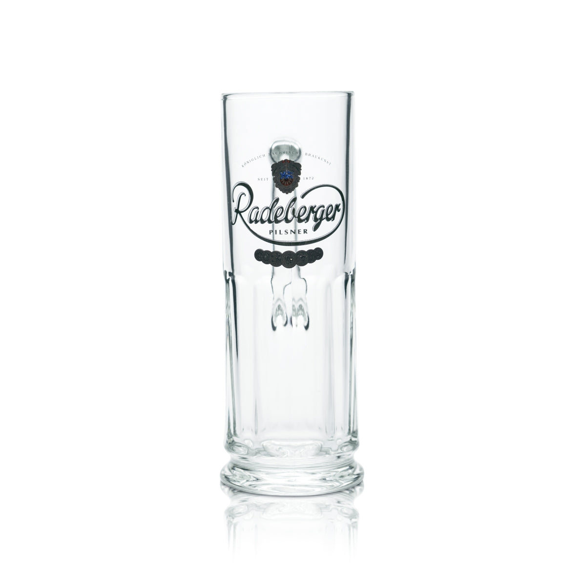 6x Radeberger Glas 0,4l Bier Krug Humpen Seidel Kontur Gläser Brauerei Gastro – Ansicht 2