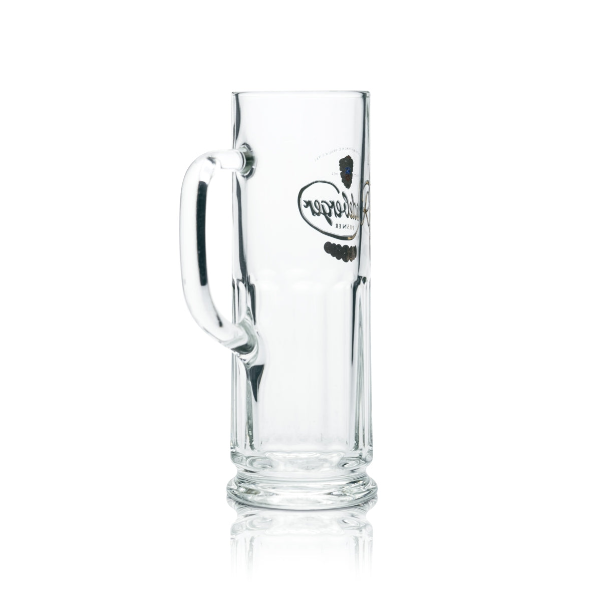 6x Radeberger Glas 0,4l Bier Krug Humpen Seidel Kontur Gläser Brauerei Gastro – Ansicht 3
