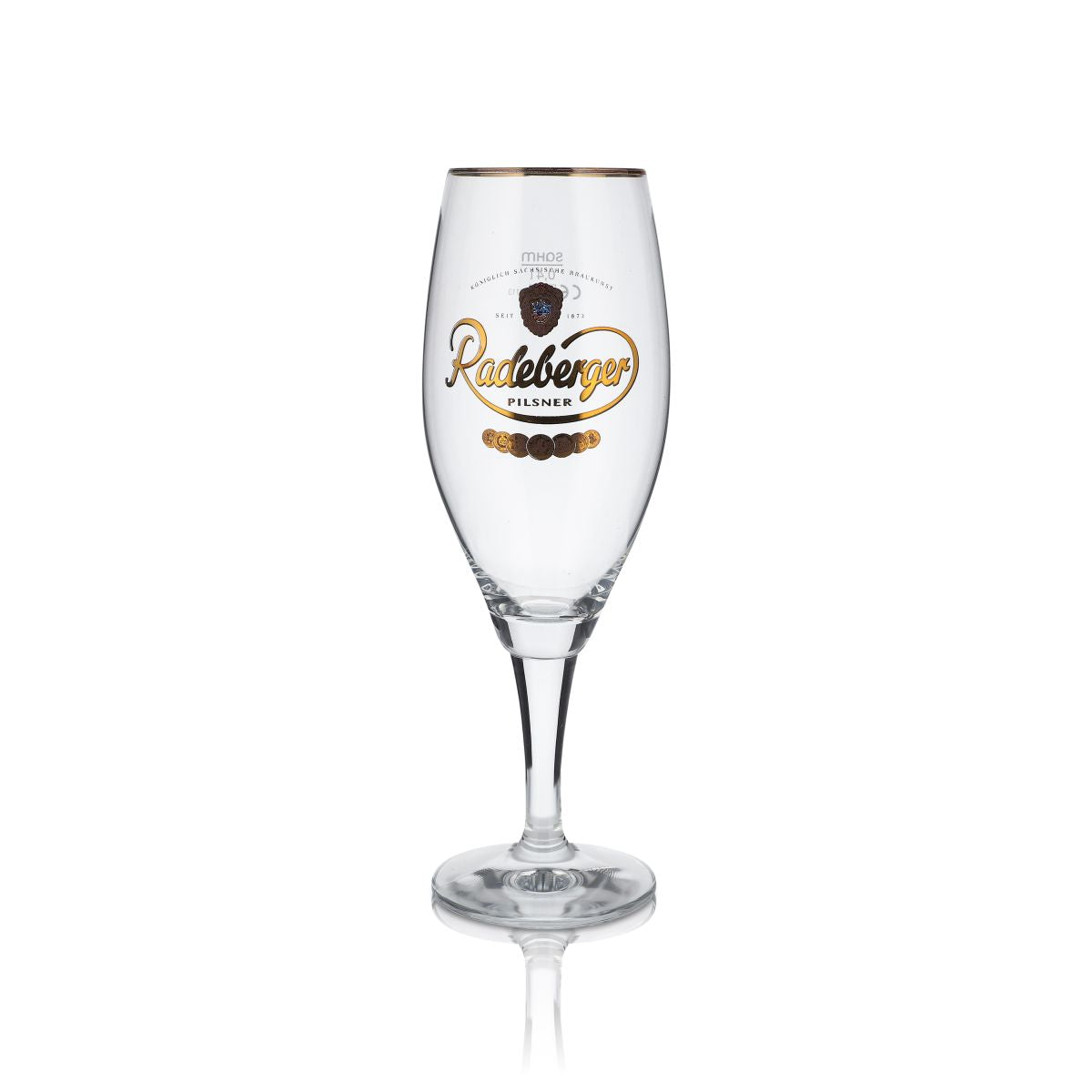 6x Radeberger Glas 0,4l Pilsener Glas Pokalglas Biertulpe Gläser Set Brauerei – Ansicht 2