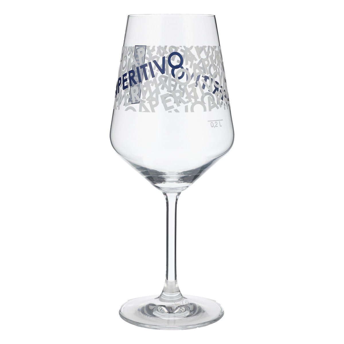 6x Ramazzotti Aperitivo Glas 0,5l geeicht Stielglas Cocktail Spritz Aufdruck – Ansicht 6