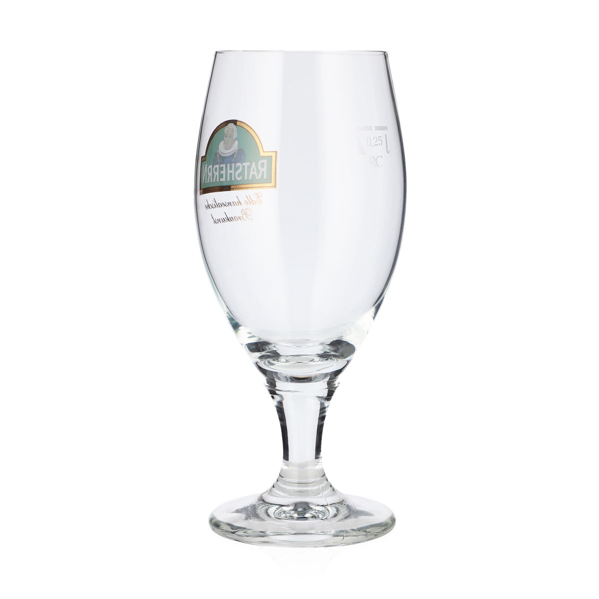 6x Ratsherrn Bier Glas 0,25l Pokalglas Tulpe Deister Ritzenhoff Pint (6er Set) – Ansicht 4