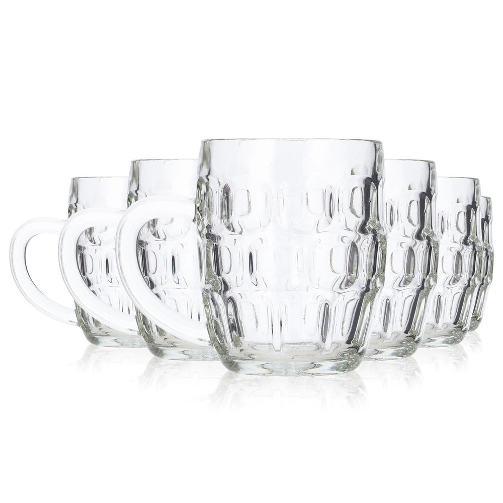 6x Ravenhead Bier Glas 0,29l Krug Half Pint Bierglas Pokalglas