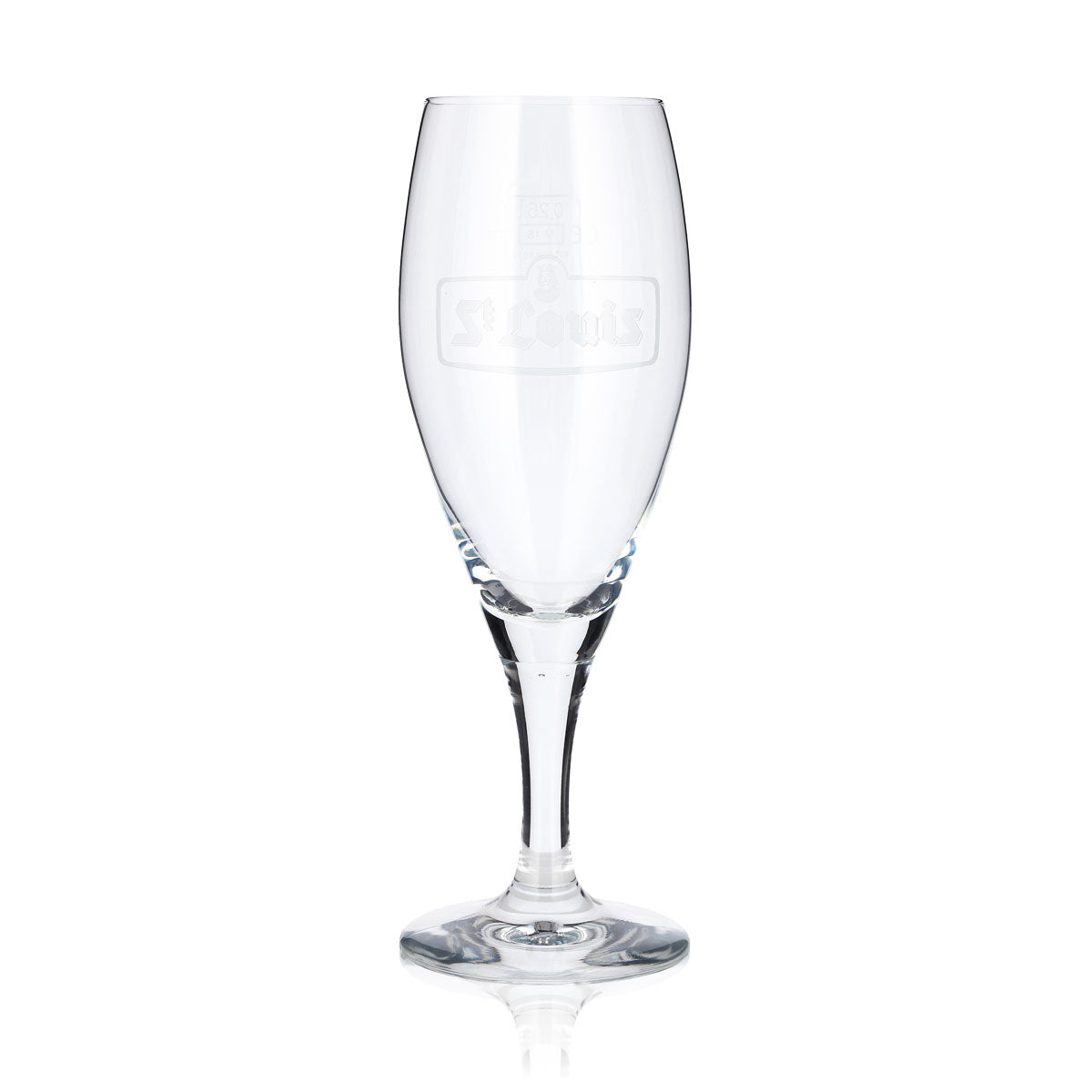 6x Ritzenhoff Bier Glas 0,25l Pokal weißes Logo – Ansicht 2