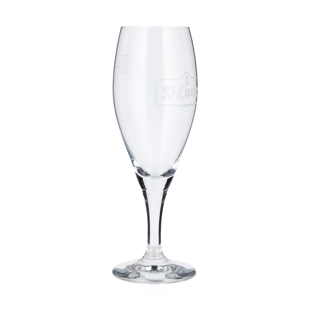 6x Ritzenhoff Bier Glas 0,25l Pokal weißes Logo – Ansicht 3