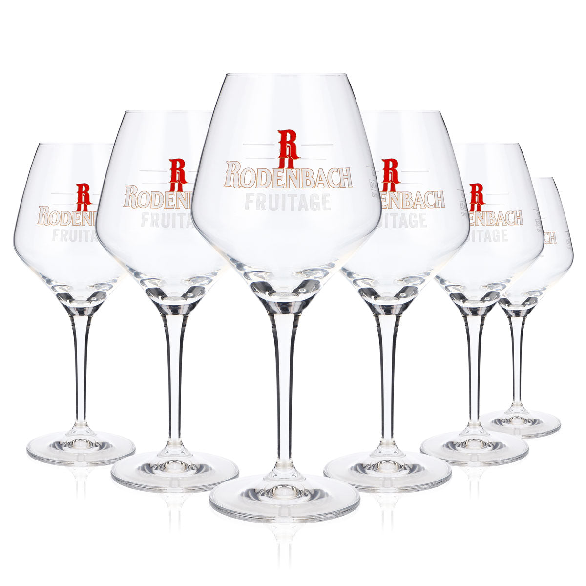6x Rodenbach Bier Glas 0,25l Ballonglas Biergläser Sommelierglas "Fruitage" – Ansicht 6