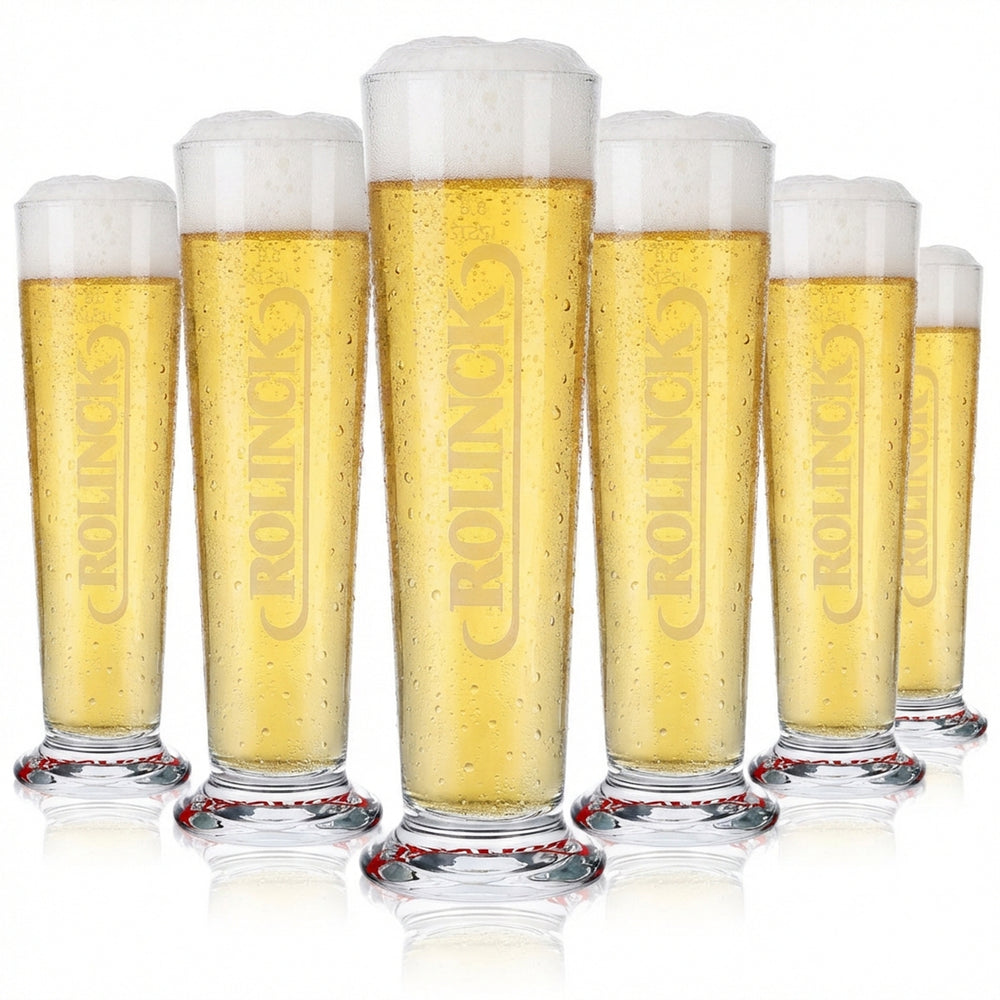 6x Rolinck Bier Glas Bierglas Gläser 0,3l Becher/Pokal Rastal Stange