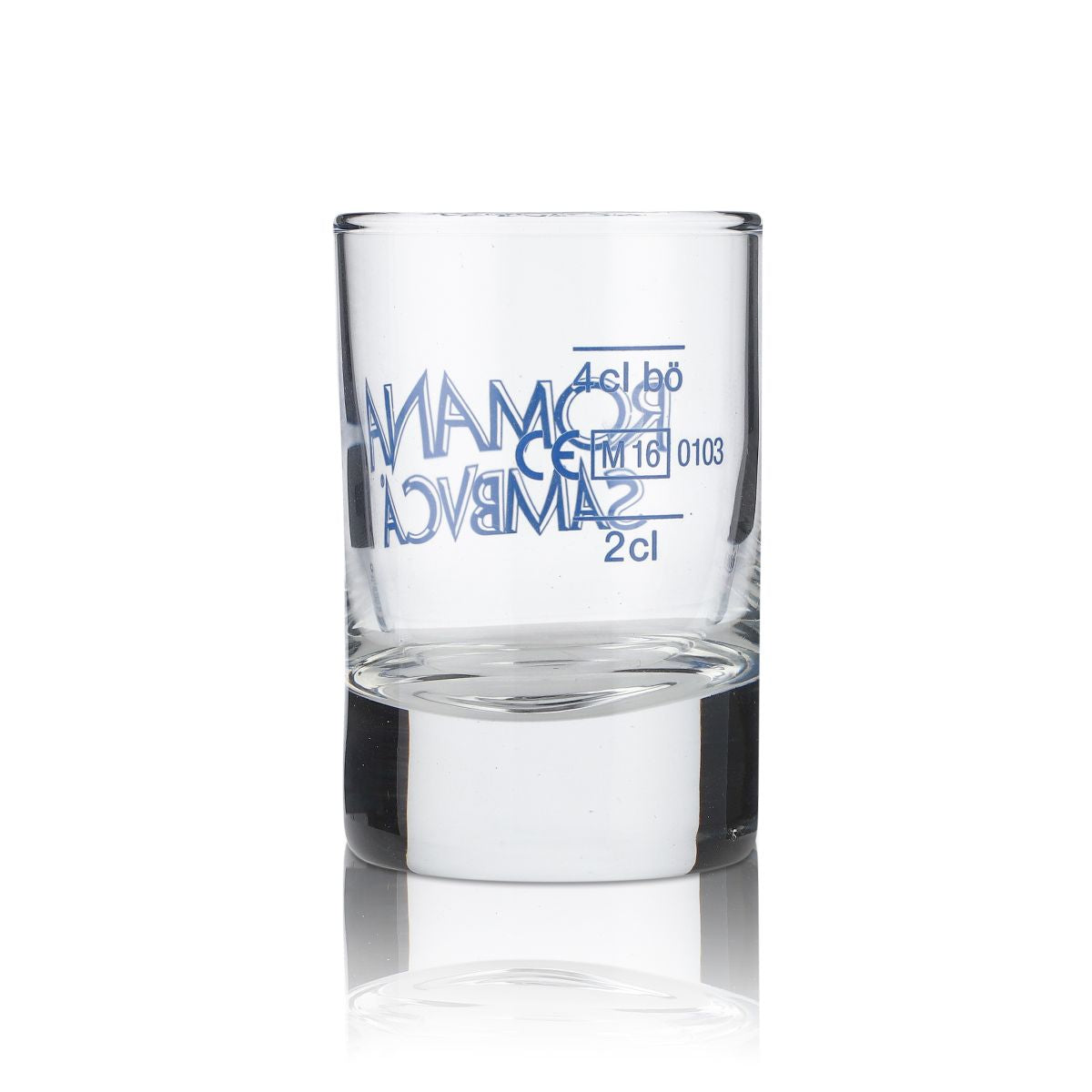 6x Romana Sambuca Glas 2cl/4cl Shotglas Stamper Italienisches Sambuca – Ansicht 3