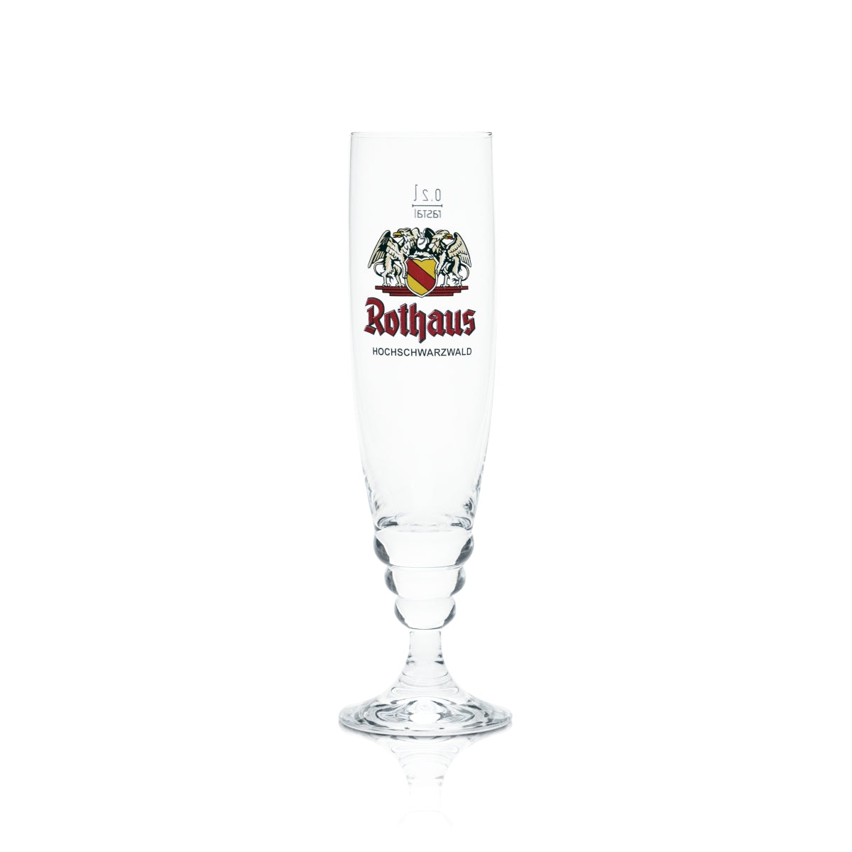 6x Rothaus Bierglas 0,2l eldes Pokalglas Pilstulpe Gläser Set Geeicht für Gastro – Ansicht 2