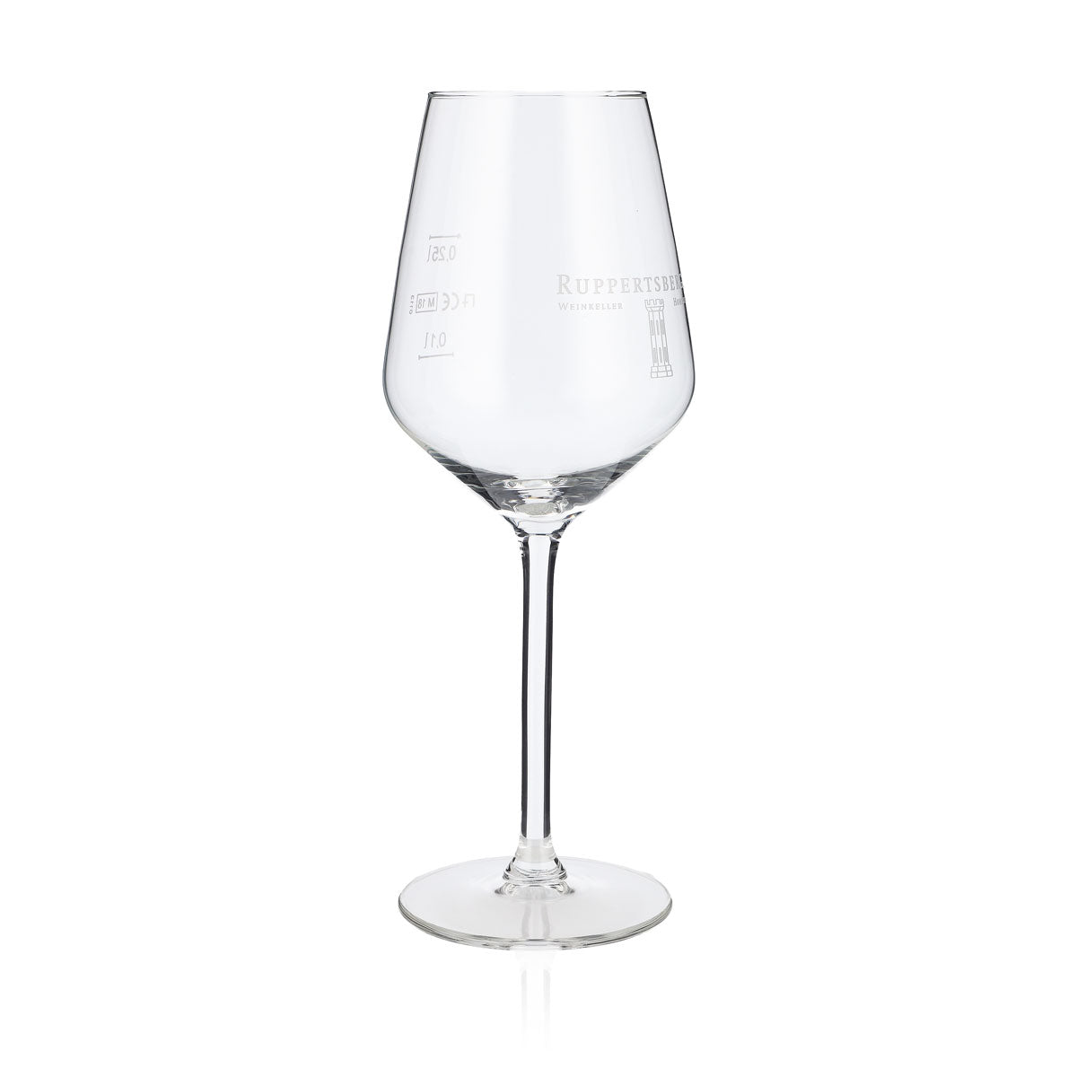 6x Ruppertsberger Wein Glas Stielgläser Gläser 0,37l Weinglas Carre – Ansicht 3