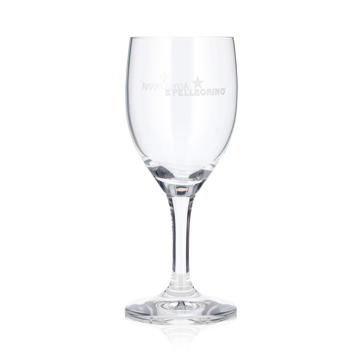 6x San Pellegrino Wasser Glas 0,2l Pokal Acqua Panna klein (6er Set) – Ansicht 2