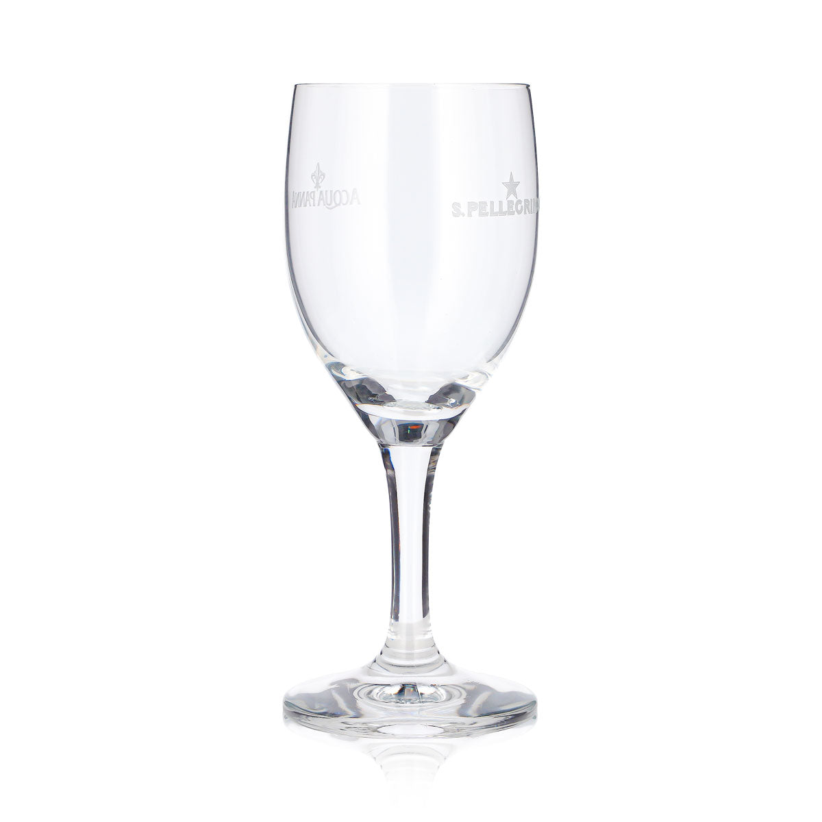 6x San Pellegrino Wasser Glas 0,2l Pokal Acqua Panna klein (6er Set) – Ansicht 3