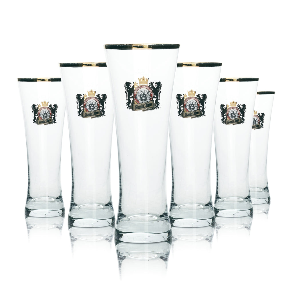 6x Sankt Jaro Bier Glas Pokal 0,3l Ritzenhoff Pils Gläser Tulpe Czech Beer Cup