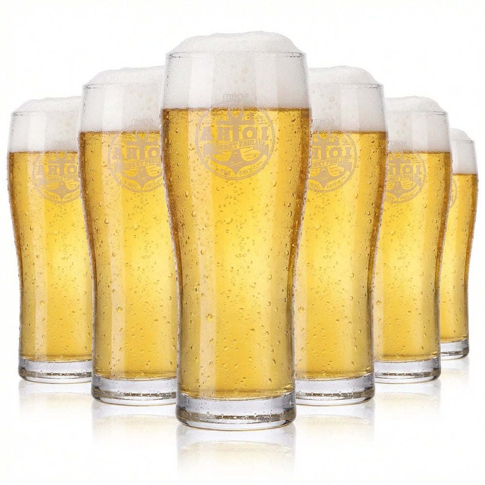 6x Sankt Pauli Bierglas 0,3l Ahoi Willibecher Gläser Set Reeperbahn Kiez Kneipe