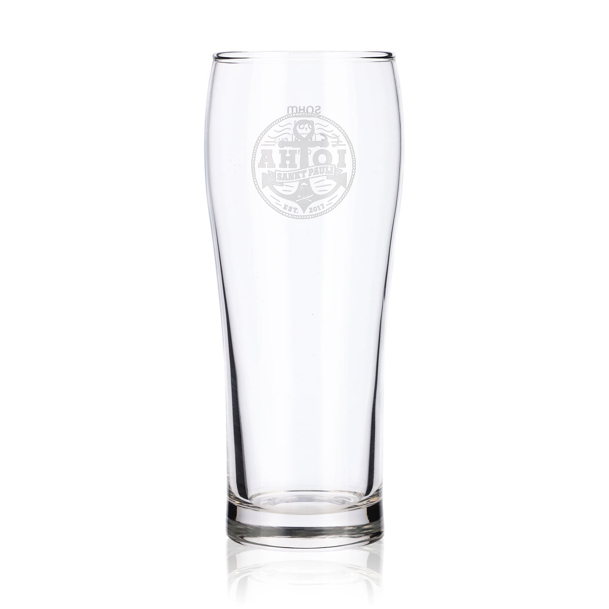6x Sankt Pauli Bierglas 0,3l Ahoi Willibecher Gläser Set Reeperbahn Kiez Kneipe – Ansicht 3