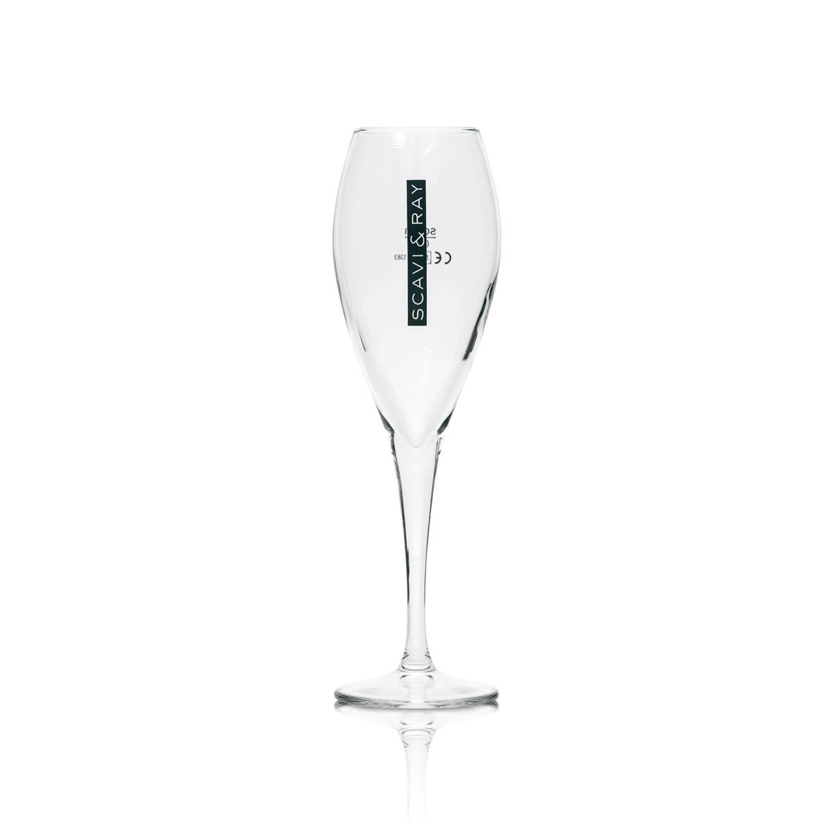 6x Scavi & Ray Sekt Glas Flöte dünnes Glas – Ansicht 2