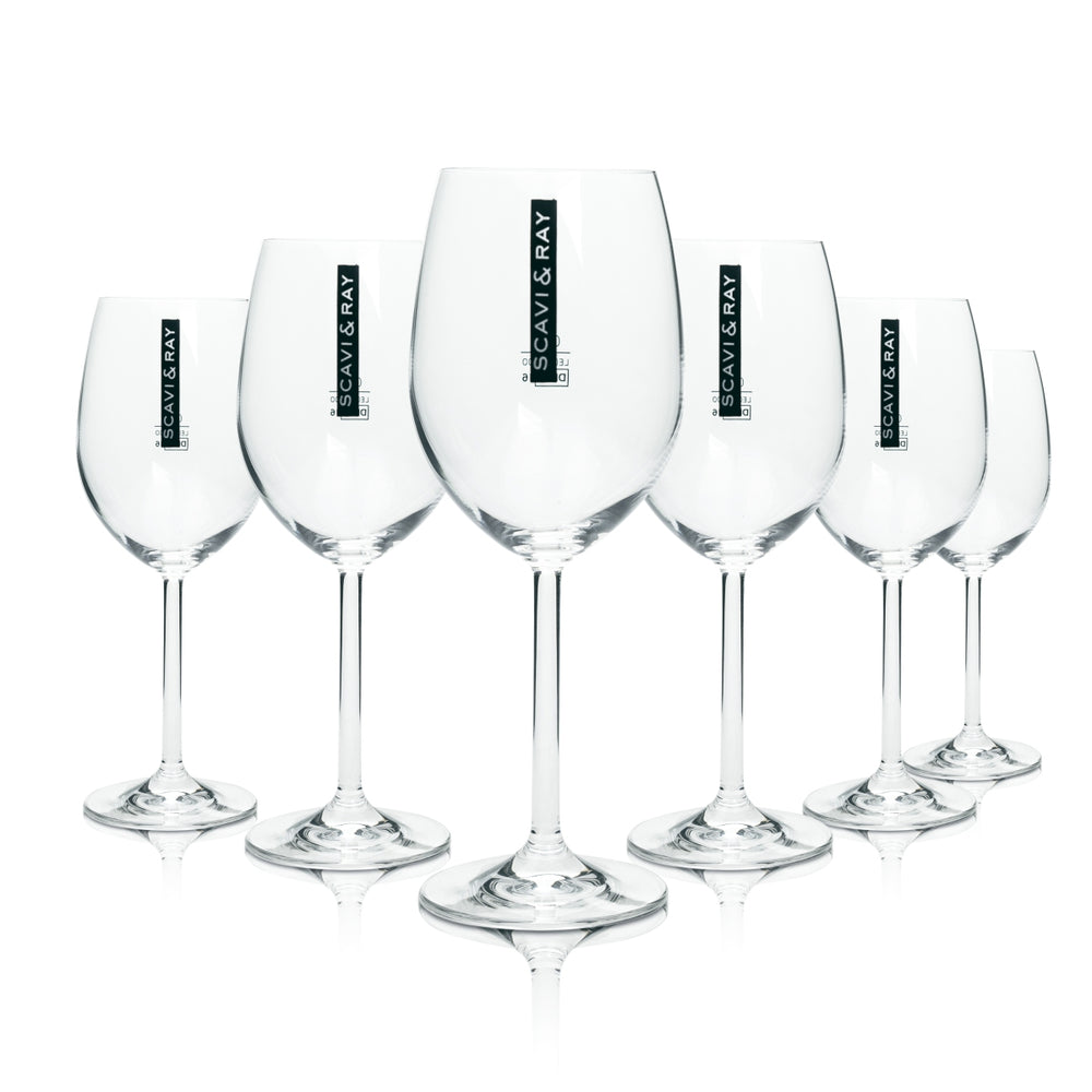 6x Scavi & Ray Sekt Glas Weinglas 450ml Leonardo Eichstrich 0,2l Gläser Ice Hugo