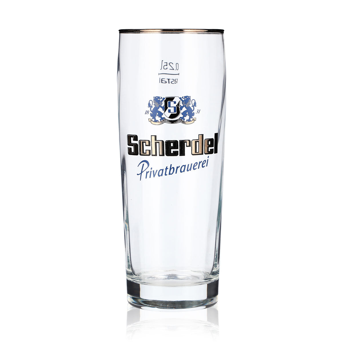 6x Scherdel Bier Glas Biergläser 0,25l Willibecher "Privatbrauerei" Rastal – Ansicht 2