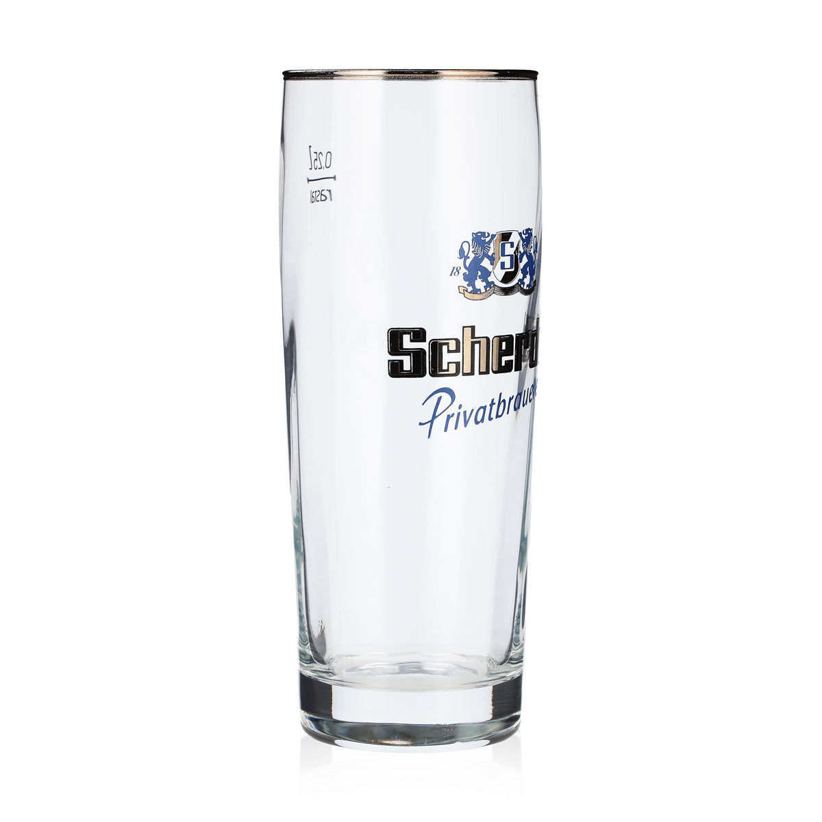 6x Scherdel Bier Glas Biergläser 0,25l Willibecher "Privatbrauerei" Rastal – Ansicht 3
