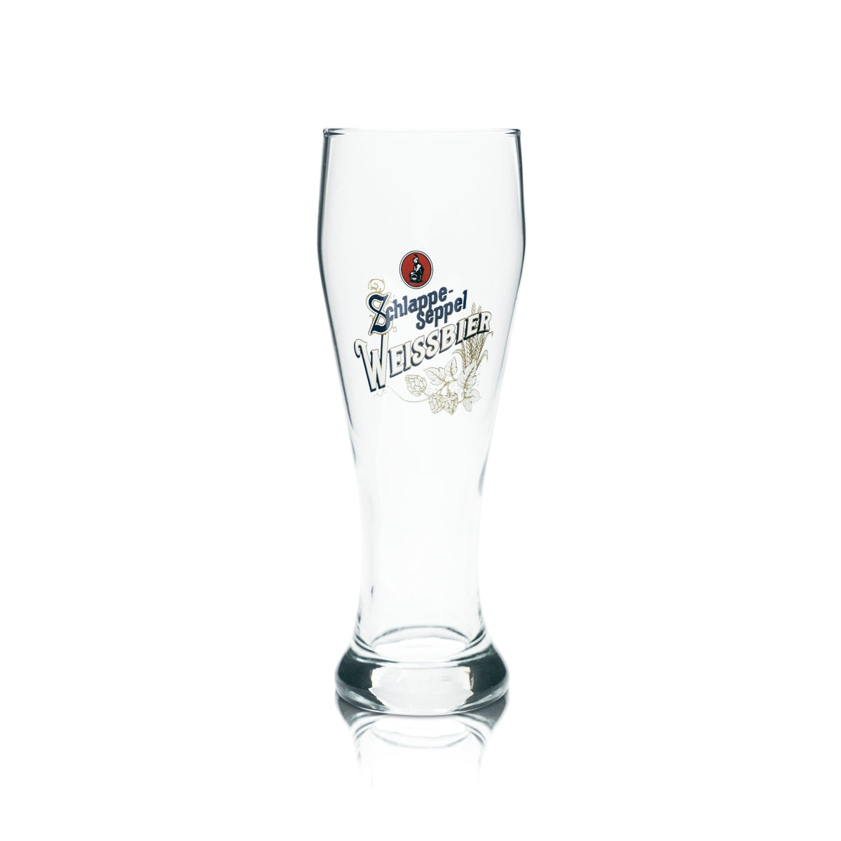 6x Schlappeseppel Glas 0,5l Weißbier Hefe Kristall Weizen Gläser Brauerei Bayern – Ansicht 2