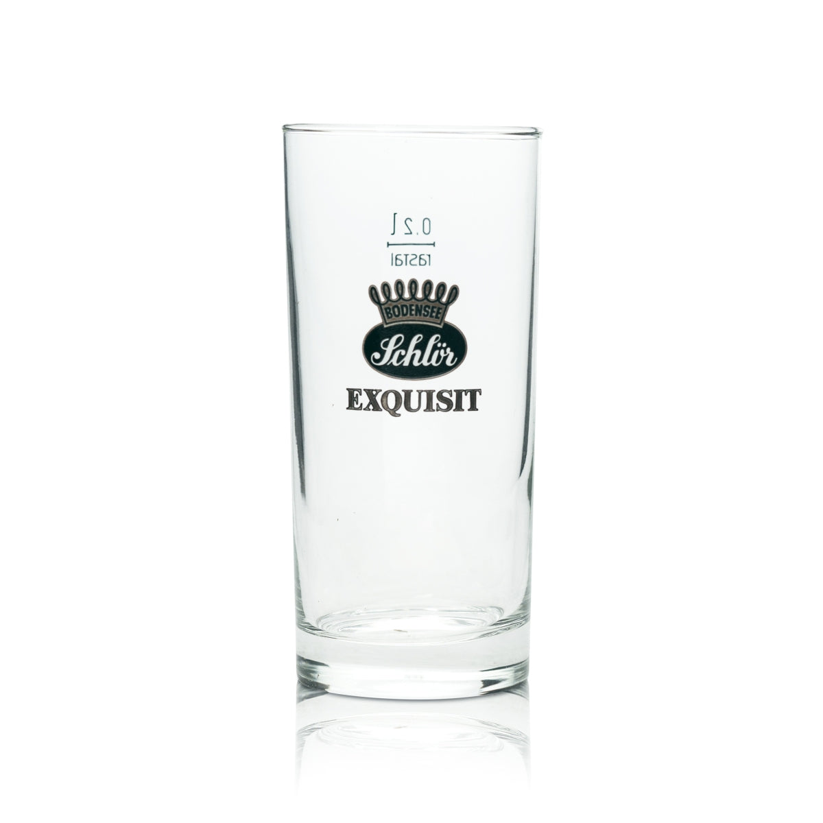 6x Schlör Saft Glas 0,2l Becher "Exquisit" Rastal Trink Gläser Gastro Retro Bar – Ansicht 2