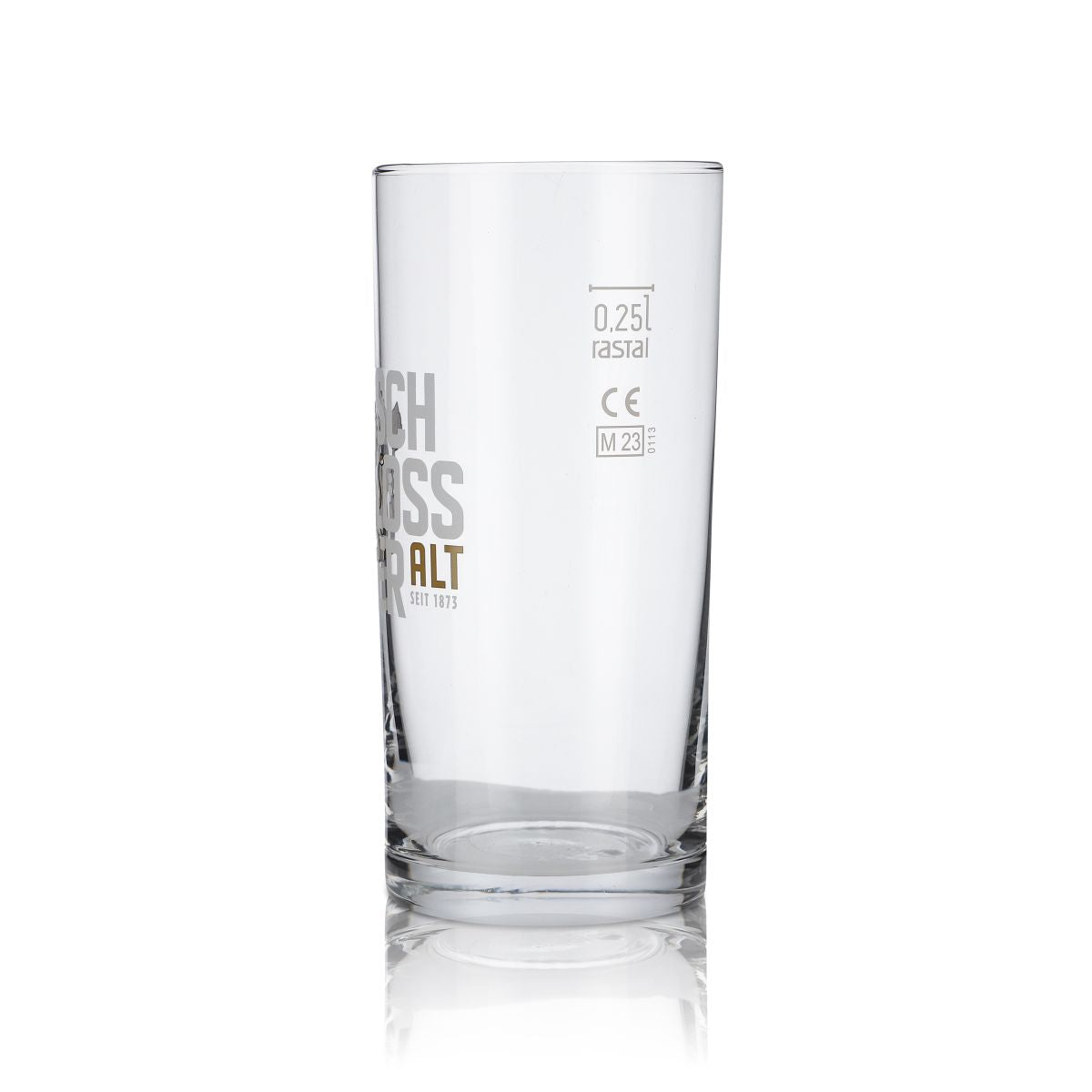 6x Schlösser Alt Glas 0,25l Alt Bier Becher Stange Gläser Set Brauerei Kölsch – Ansicht 3