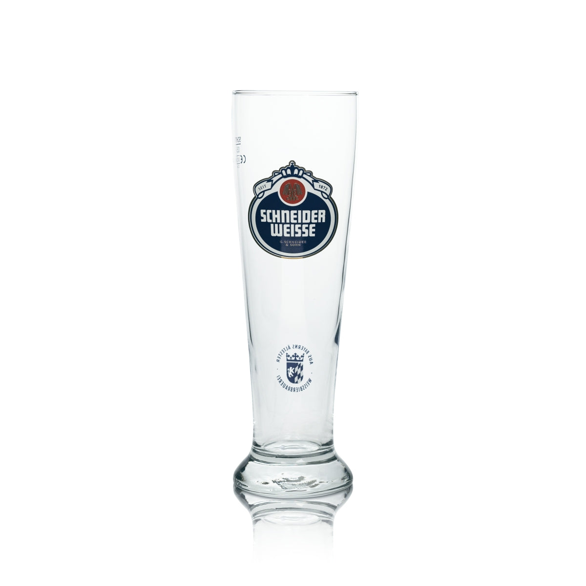 6x Schneider Weisse Weißbiergläser 0,5l – geeicht, für Hefeweizen, Gastronomie – Ansicht 5