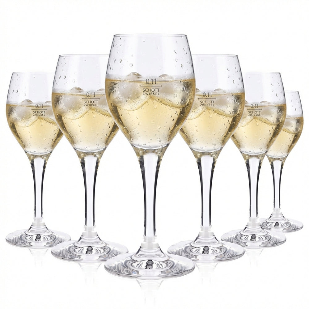 6x Schott Zwiesel Glas Cocktailglas Gläser Stielglas 0,1l Flötenglas