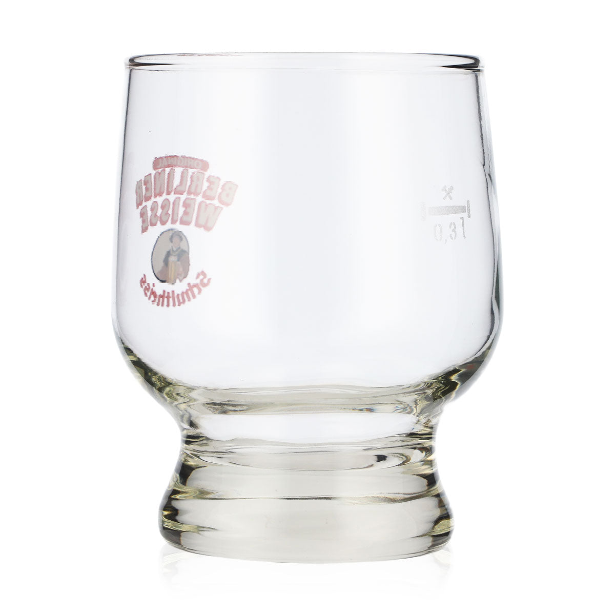 6x Schultheiss Bier Glas 0,3l Gläser Becher "Berliner Weisse" – Ansicht 4
