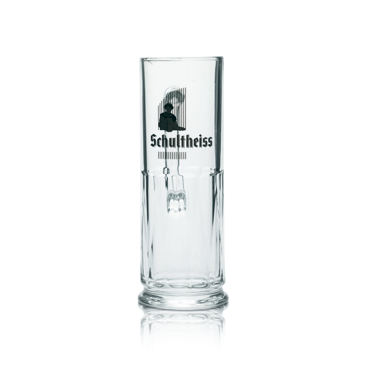6x Schultheiss Glas 0,4l Bier Krug Pilsener Gläser Gastro Geeicht Brauerei Kindl – Ansicht 2