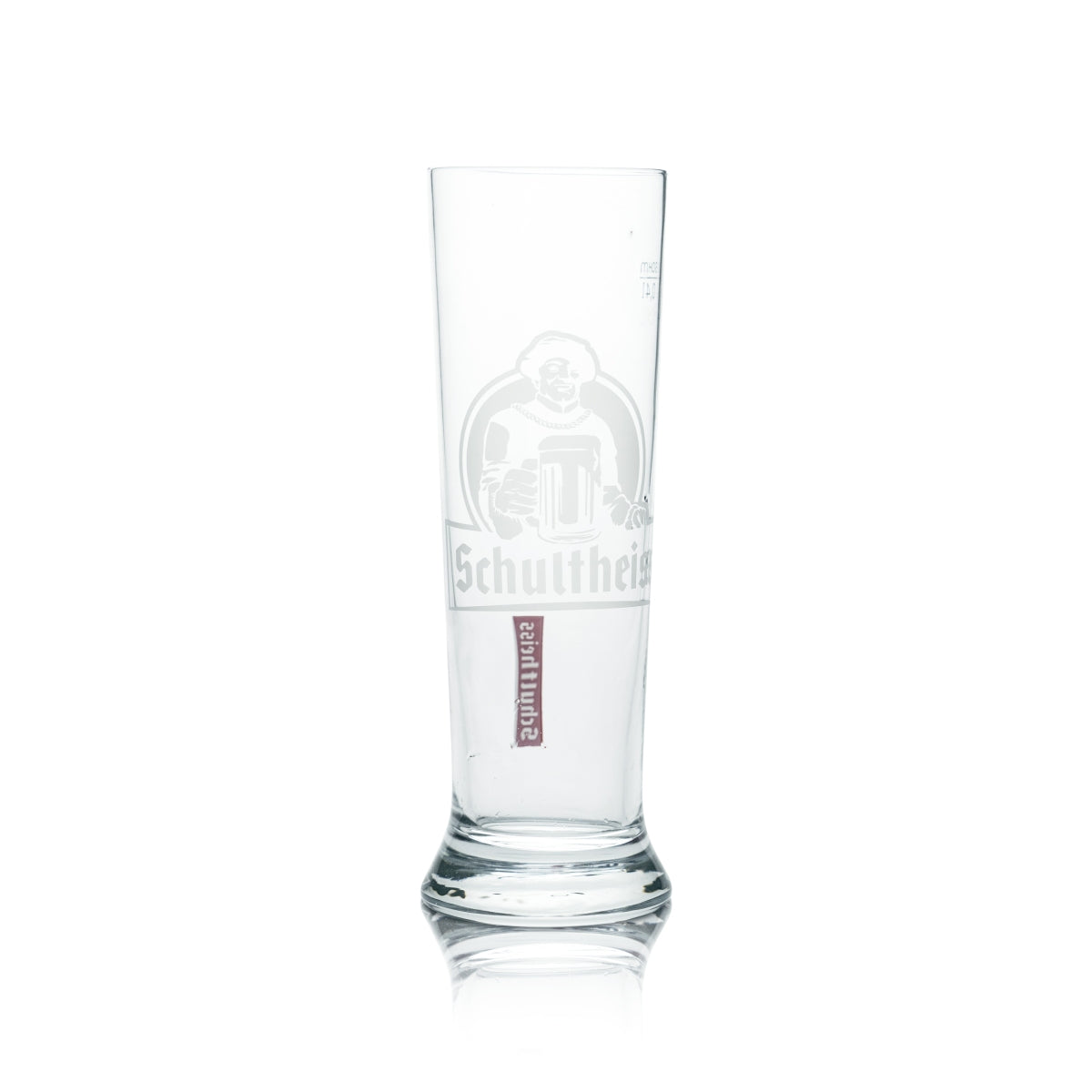 6x Schultheiss Glas 0,4l Bier Pokal Pilsener Stange Gläser Kindl Brauerei Gastro – Ansicht 2