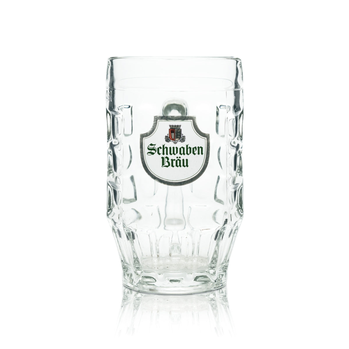 6x Schwaben Bräu Bier Glas 0,5l Krug Seidel Gläser Henkel Krüge Brauerei Beer – Ansicht 2