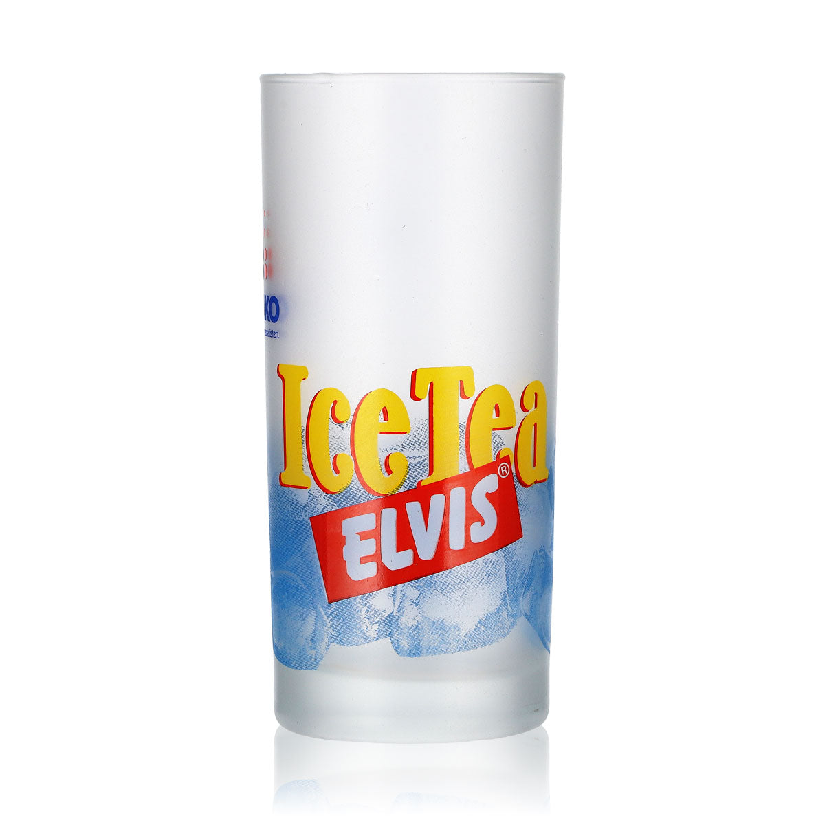 6x Schwaben Bräu Saft Glas 0,2l Becher Ice Tea Elvis Frosted – Ansicht 2