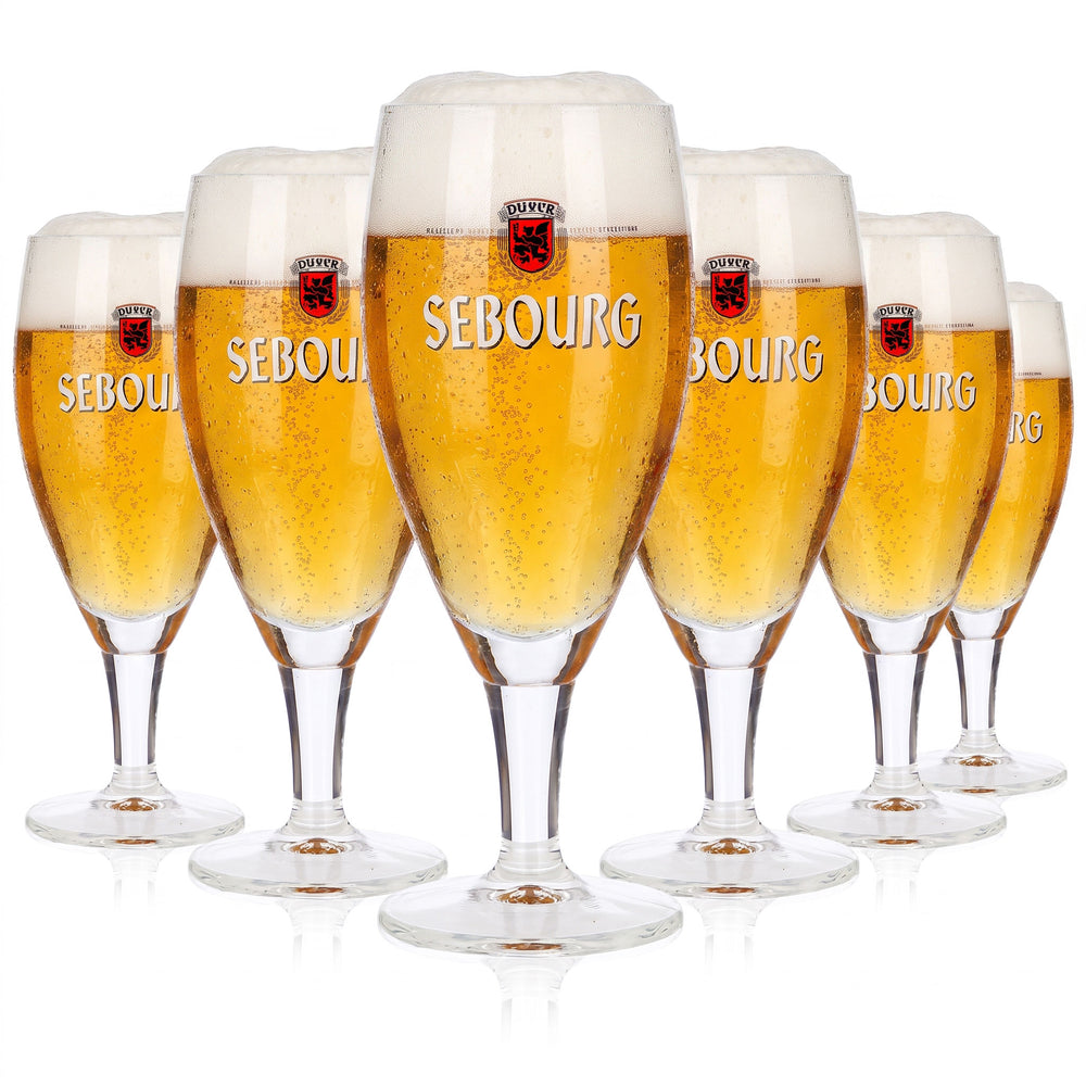 6x Sebourg Bier Glas 0,25l Pokal Ritzenhoff (6er Set)