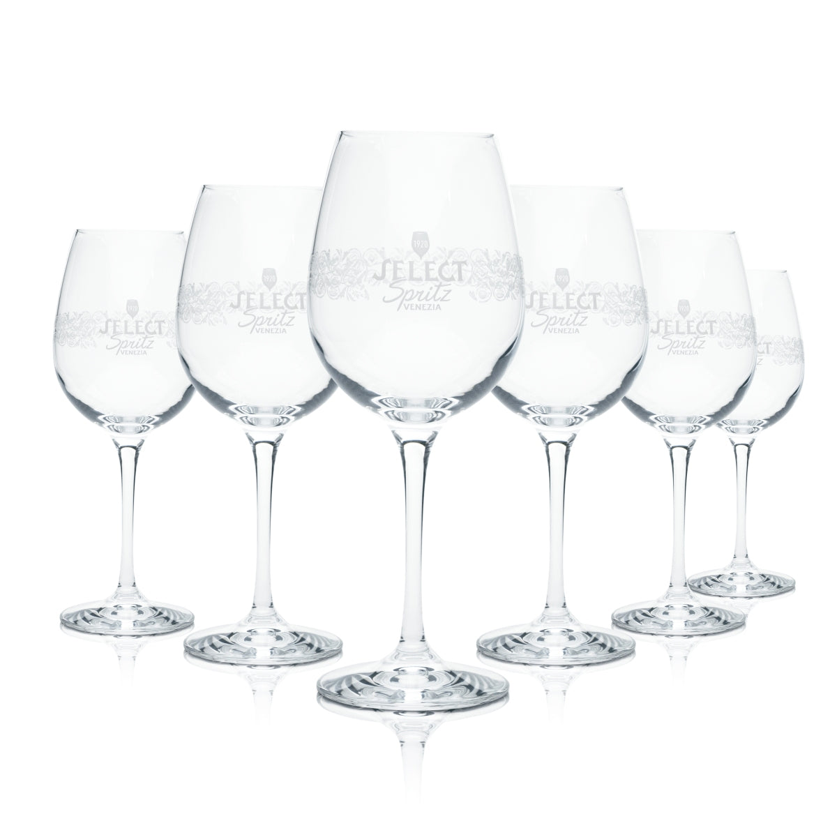 6x Select Spritz Venezia Stielglas 0,4l Wein Cocktail Longdrink Gläser Secco Bar