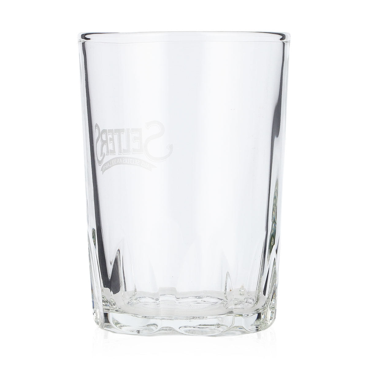 6x Selters Wasser Glas Wassergläser 0,15l Becher weiße Schrift – Ansicht 4