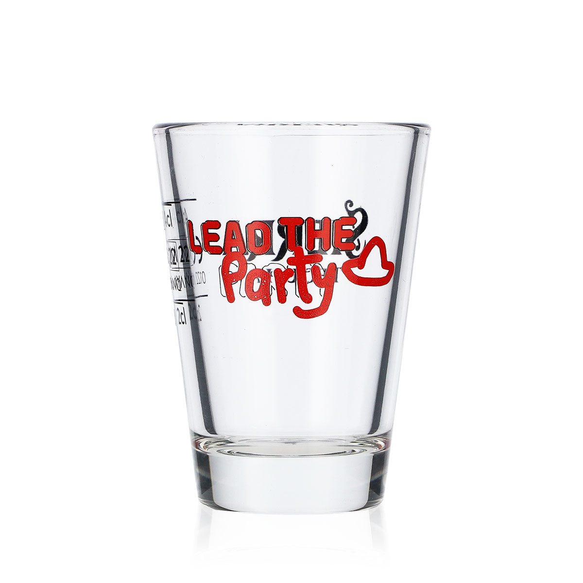 6x Sierra Tequila Glas Shotglas Stamper Kurze Partyshot 4cl "Lead the Party" – Ansicht 4