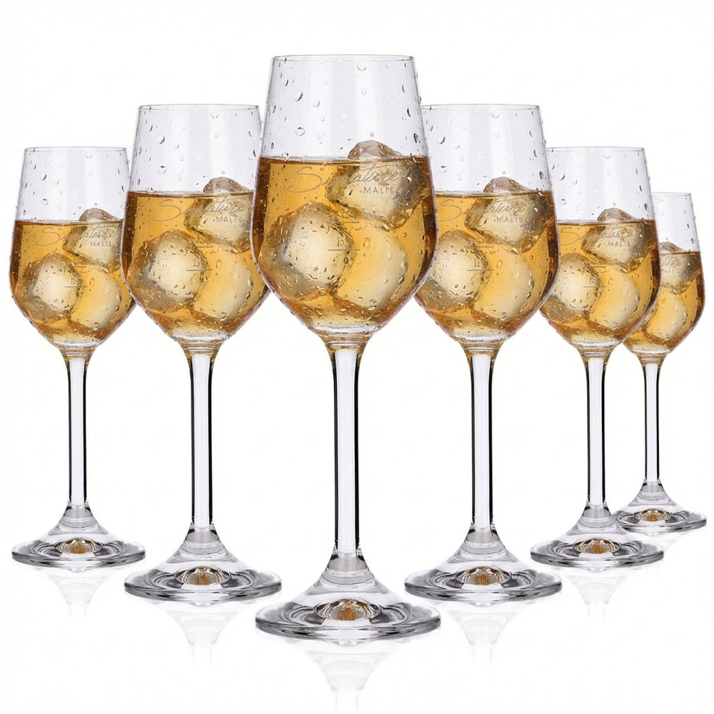 6x Signature Malts Whiskey Glas 0,1l Tasting Gläser Rastal Harmony 11