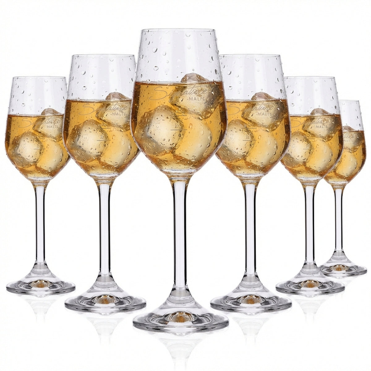 6x Signature Malts Whiskey Glas 0,1l Tasting Gläser Rastal Harmony 11